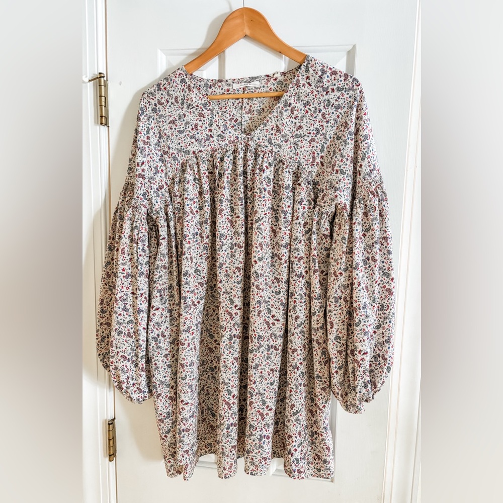 DÔEN Floral Print Mini Dress